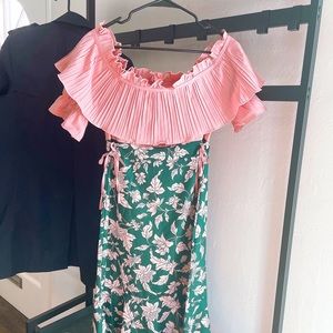 Zara, upscale, floral sun dress from Vietnam